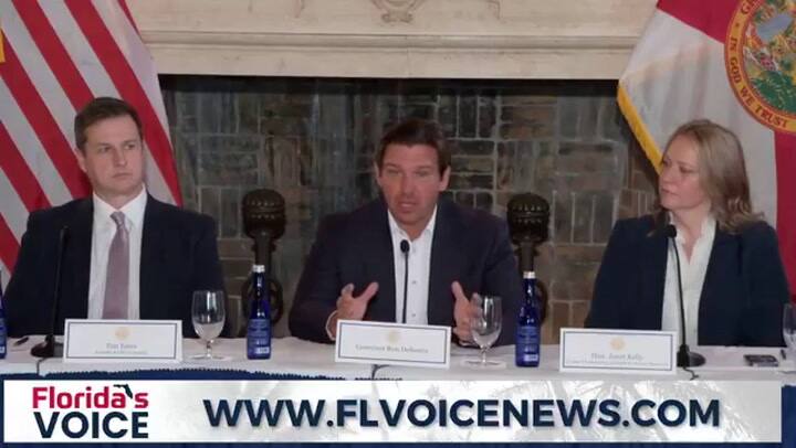 Ron DeSantis criticó los subsidios hacia las empresas de IA