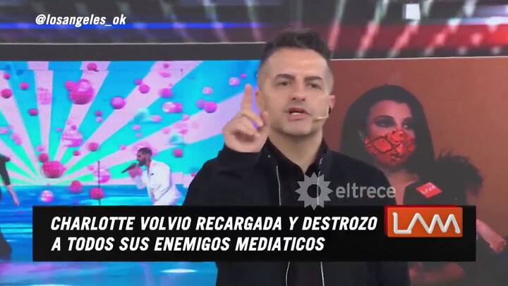 Tres panelistas de Los Ángeles de la Mañana llevan a juico a Charlotte Caniggia - Fuente: eltrece