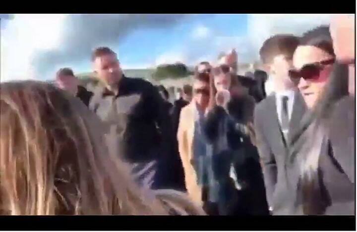 El audio que preparó un hombre para reproducir en su funeral. Fuente: Twitter