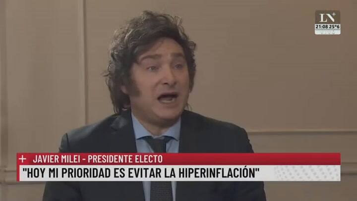 Javier Milei: "Todo lo que se pueda privatizar, lo vamos a privatizar"