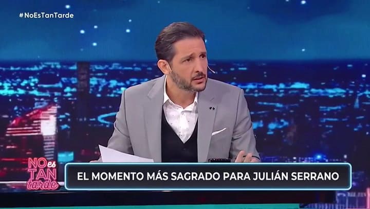 Julián Serrano reveló que fue vegano por 10 días