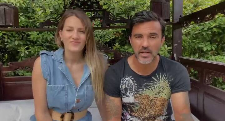 La reacción de las hijas de Fabián Cubero cuando se enteraron que iban a tener un hermanito