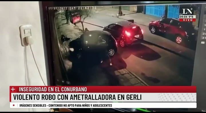 La banda de la ametralladora: violento asalto en Gerli