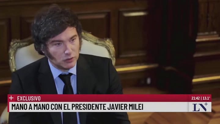 Las acusaciones de Milei al periodismo