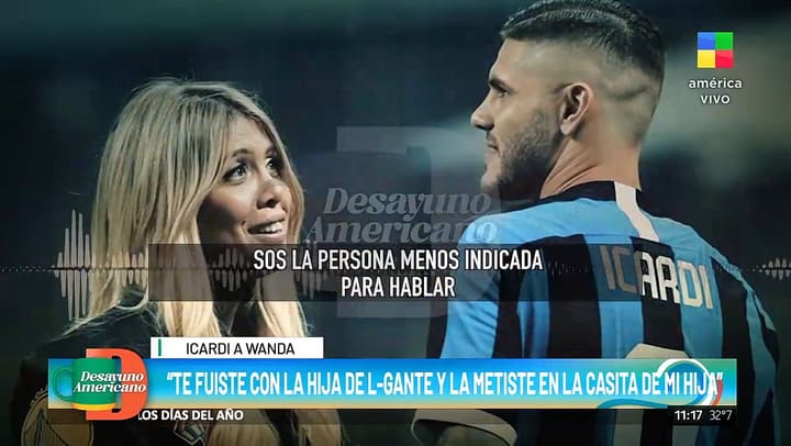 Filtran un audio inedito de la pelea entre Wanda Nara y Mauro Icardi