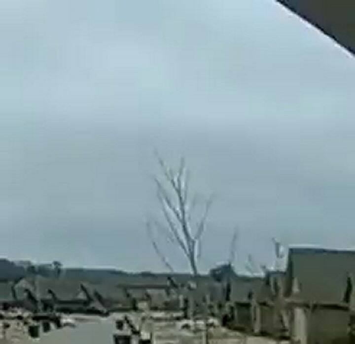 La caída del helicóptero en Alabama fue grabada por una cámara de seguridad