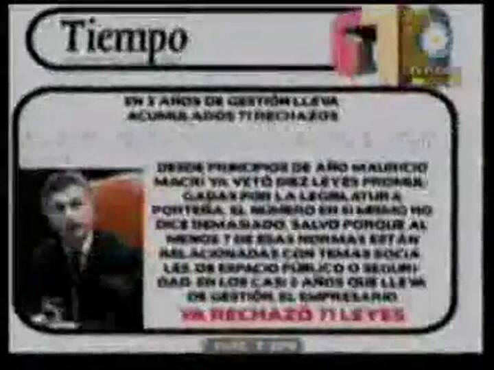 La corpo mediática, según un informe de 678 (Youtube)