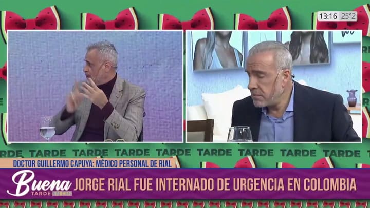 El médico de Jorge Rial reveló que hace seis meses se hizo un chequeo cardiológico