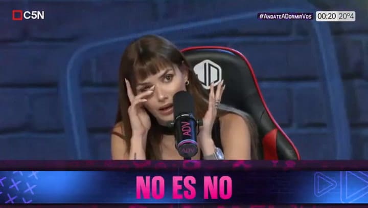 Agustina Peñalva se quebró en vivo al denunciar por acoso a Walter Graziano