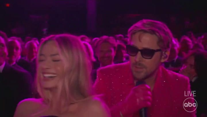 Ryan Gosling cantando Barbie