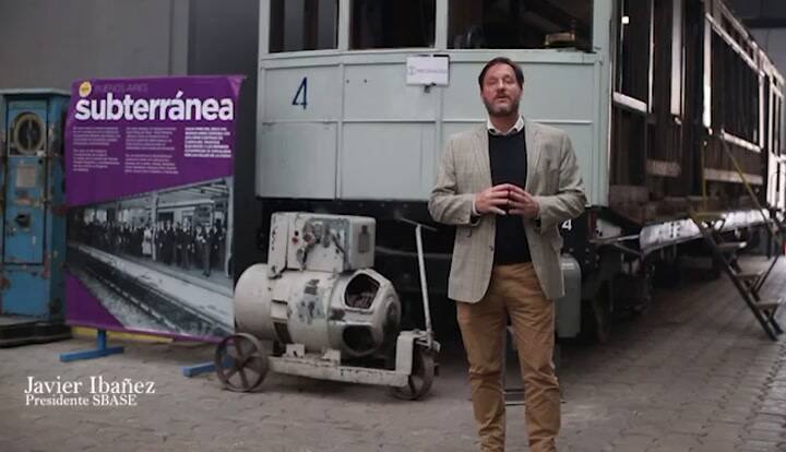 La inauguración del Subte