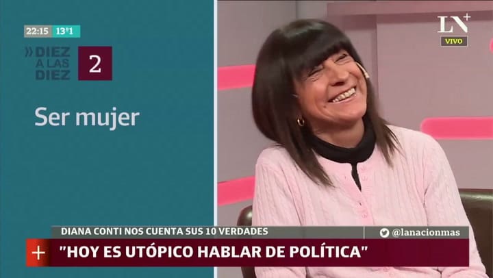 Diana Conti, Ser mujer en la política: “Como mujer hay que hacerse lugar en la política”