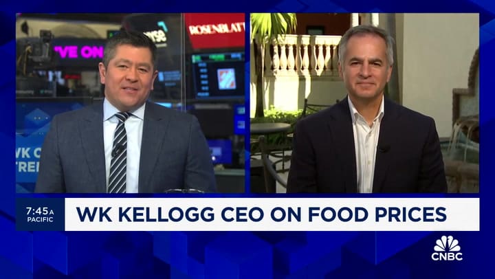 La polémica sugerencia de Gary Pilnik, CEO y presidente WK Kellogg Co.