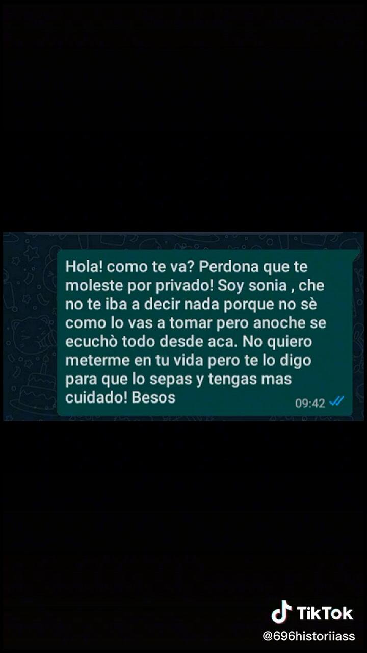 Acusó por error a su vecino en un WhatsApp y pasó un mal momento