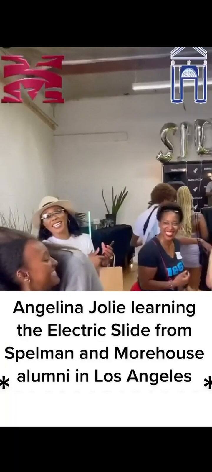 Angelina Jolie celebró el ingreso de su hija Zahara al Spelman College