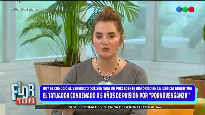 Entre lágrimas, Florencia Peña recordó la filtración de su video íntimo