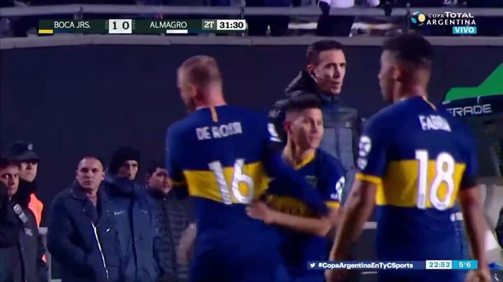 Daniele De Rossi se retiró ovacionado - Fuente: TyC Sports