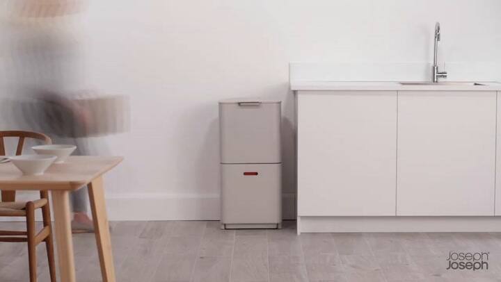 “Totem”: buen diseño para ahorrar espacio y cumplir con el reciclado a diario. www.josephjoseph.com