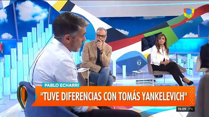 Pablo Echarri: 'En un momento, mi hija me tildaba de tibia'