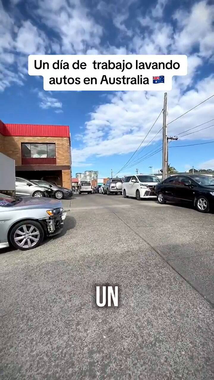 El joven reveló cuánto gana en su trabajo en Australia