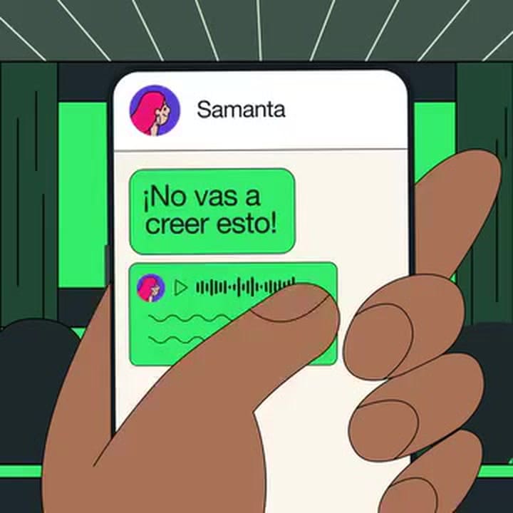 Cómo ver las transcripciones de los mensajes de vos en WhatsApp