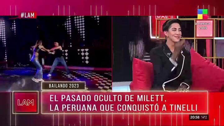 En LAM, compartieron el paso por la tv de Milett en Perú