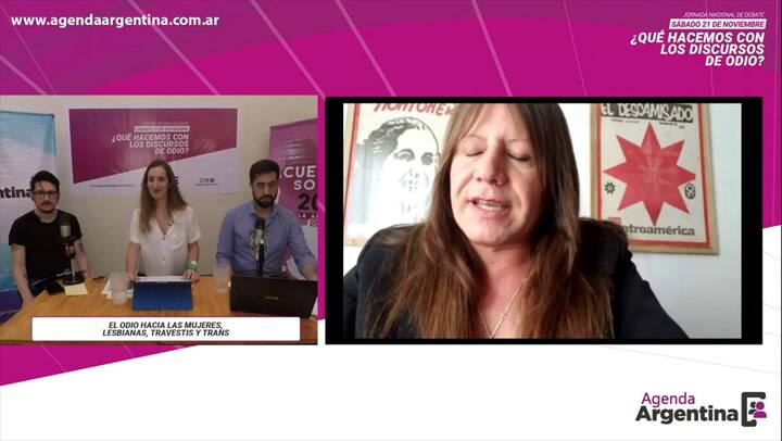 Discurso de Ornella Infante en las jornadas contra el 'discurso del odio'