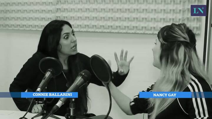 Connie Ballarini y Nancy Gay, en 15 minutos de fama