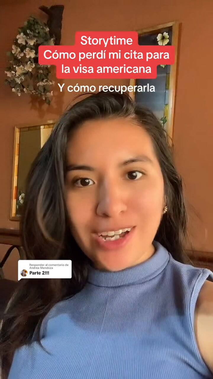 Perdió su cita para la visa y así la recuperó