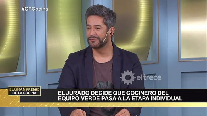 El gran premio de la cocina: Felipe se fue del programa por decisión del jurado - Fuente: eltrece