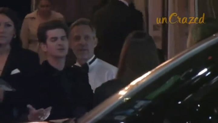 Andrew Garfield imitó la cachetada de Will Smith a Chris Rock