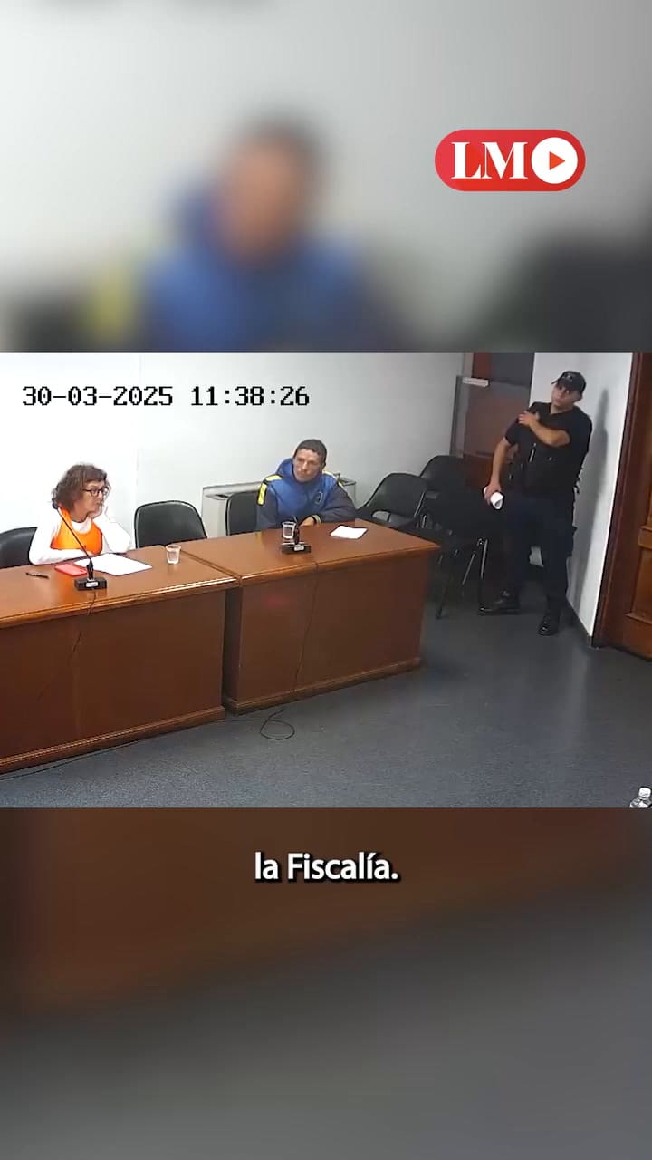 Escándalo durante un juicio en Río Negro: un preso le tiró un vaso de agua al juez y le fracturó un dedo