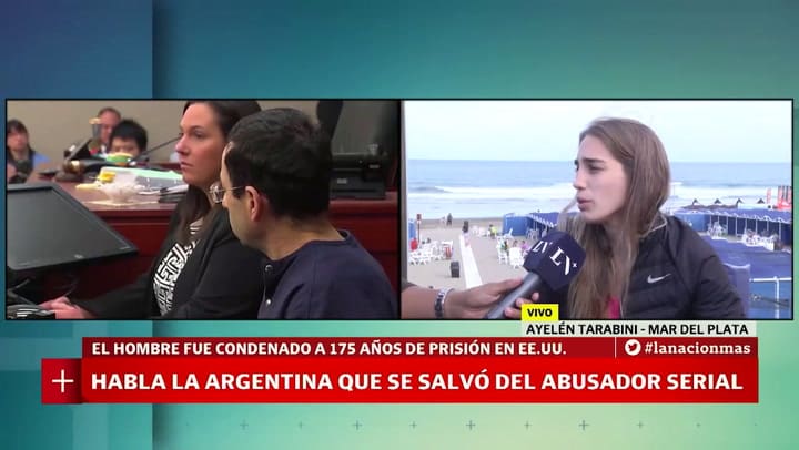 Habla Tarabini, la gimnasta argentina que se salvó del médico abusador Larry Nassar