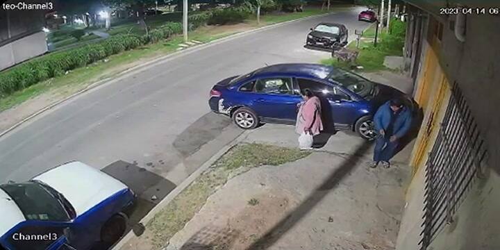 Villa Celina: le robaron e intentó detener a los ladrones a piedrazos