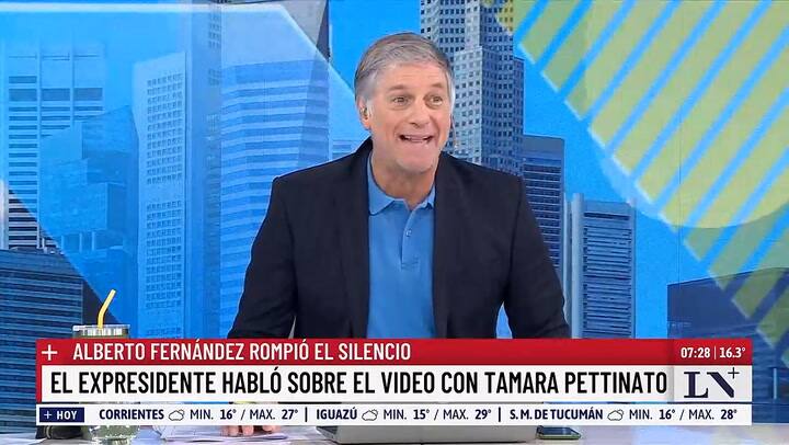 Una tormenta sorprendio Bariloche