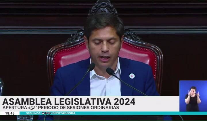 “Arranquen nomás si no llegamos”. Kicillof sobre el Pacto de Mayo propuesto por Milei