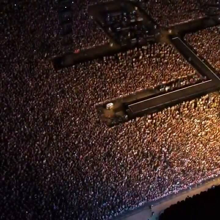 La presentación de The Weeknd en el festival de Coachella 2022