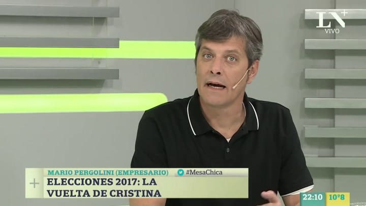Mario Pergolini: “Parece que estamos condenados a estar sometidos a una grieta”