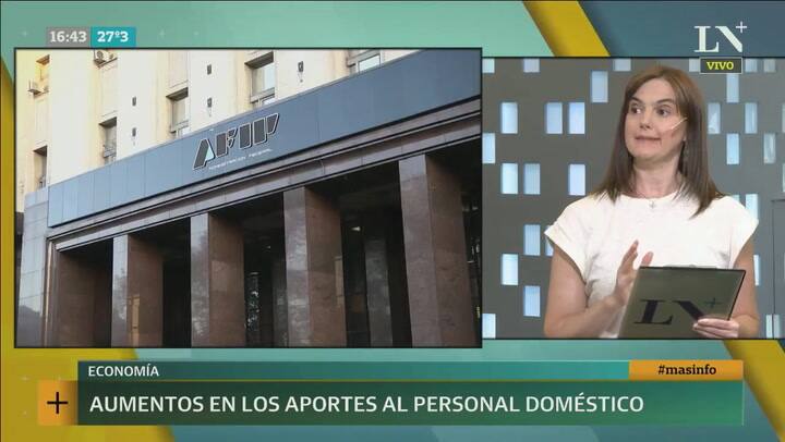 Aumentan los aportes para el servicio doméstico