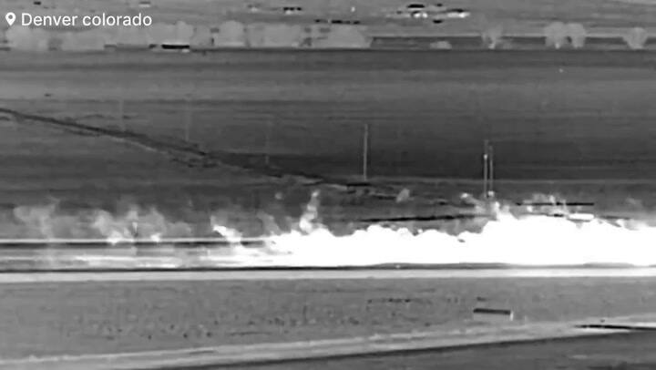 Difunden el video completo del momento en el que un avión impactó a una persona y murió