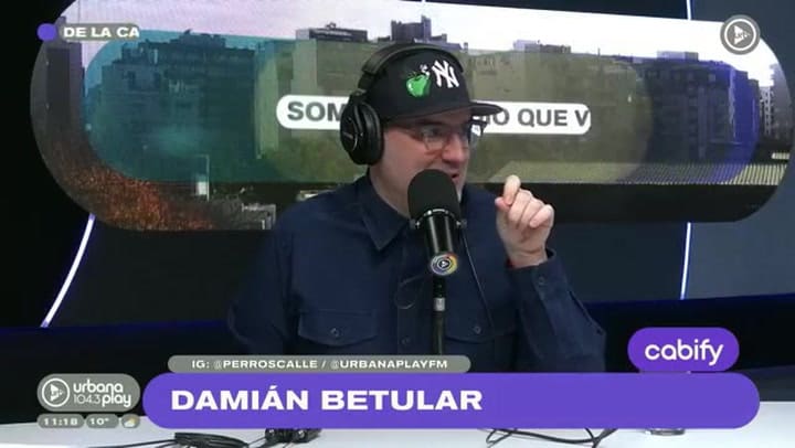 Damián Betular mandó al frente a Chano Charpentier