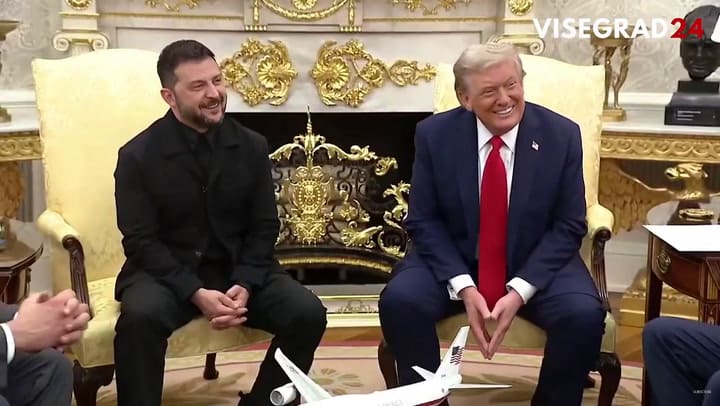 Trump elogia el traje de Zelensky