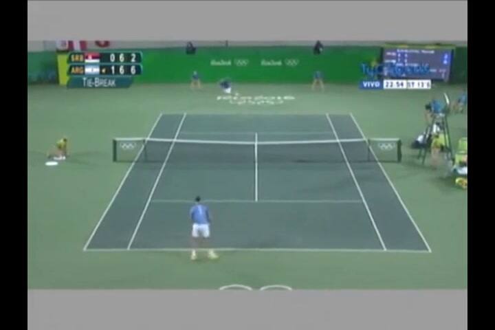 La emoción de Delpo por el tremendo batacazo de eliminar a Djokovic en primera ronda