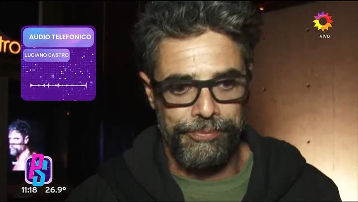 Los audios que Luciano Castro le mandó a Sarah Borrell