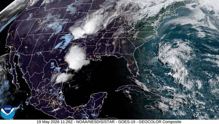 Satélite De La NOAA Hoy