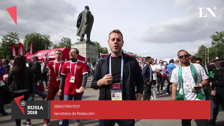 Mundial Rusia 2018: así se vivió la previa al partido inaugural