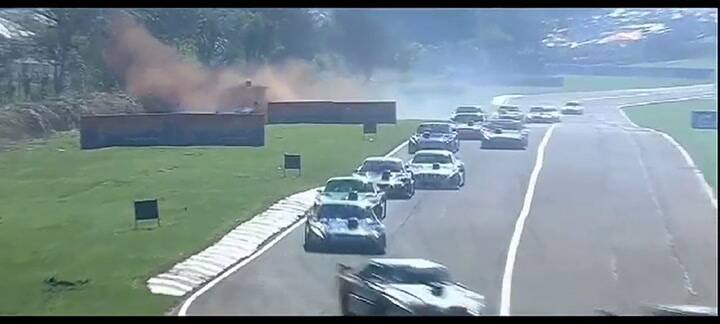 Así fue el vuelco de Matías Canapino en el TC Pista