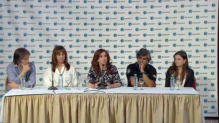 Qué dijo Cristina Kirchner en su discurso junto a gremios docentes