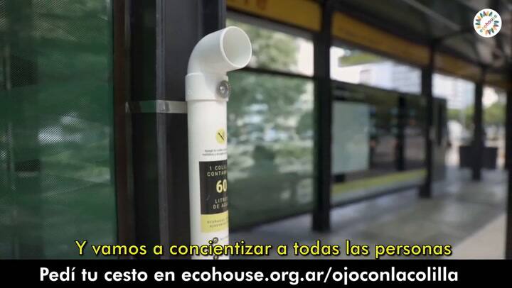 Cestos para colillas en la vía pública