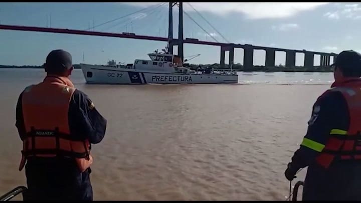 Operativo de búsqueda de los hermanos en Zárate-Brazo Largo